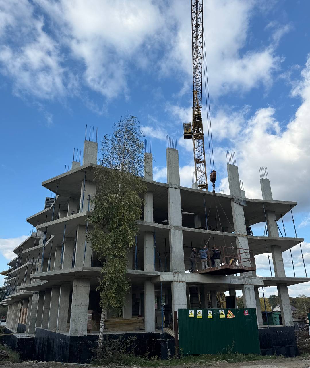 Хід будівництва Stone Space за вересень